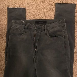 Joes Charlie High Rise Skinny Ankle Jeans DarkGrey